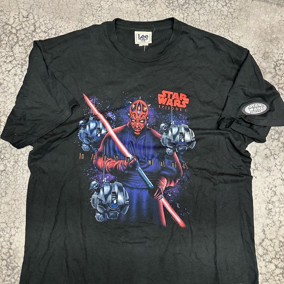 Vintage Star Wars Episode 1 Darth Maul Movie Promo T shirt 1999 Size 2XL - Picture 1 of 4